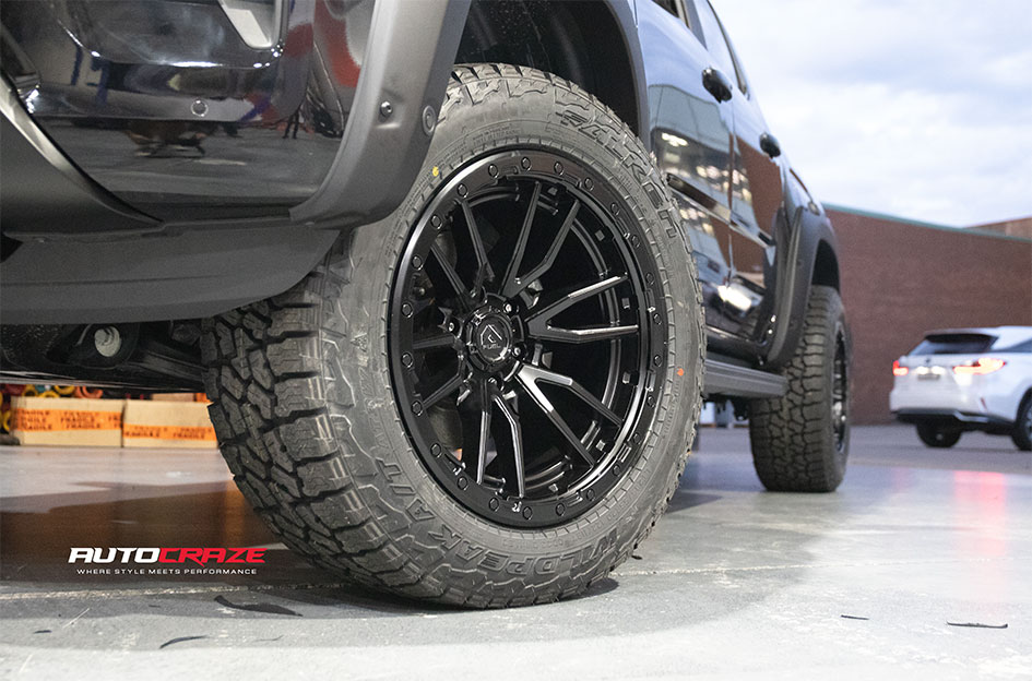 VOLKSWAGEN AMAROK NEXT GEN FUEL REBEL 6 MATTE BLACK 