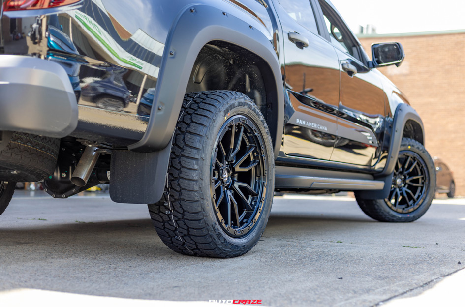 VOLKSWAGEN AMAROK NEXT GEN FUEL REBEL 6 MATTE BLACK
