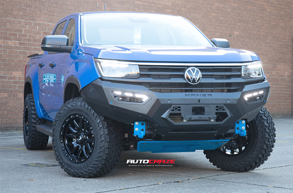 VOLKSWAGEN AMAROK LENSO MARVEL SATIN BLACK