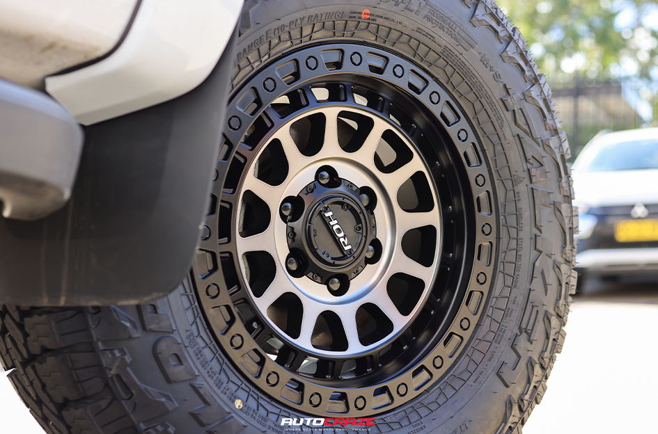 VOLKSWAGEN AMAROK ROH ASSAULT MATT BLACK WITH BLACK BOLTS AND GRAPHITE FACE