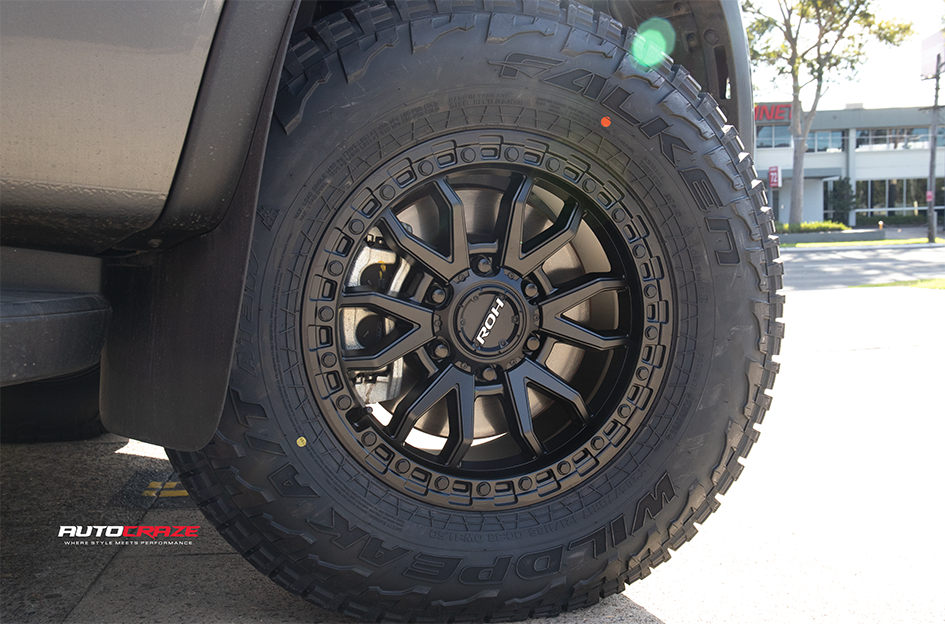 VOLKSWAGEN AMAROK NEXT GEN ROH RAID MATTE BLACK 