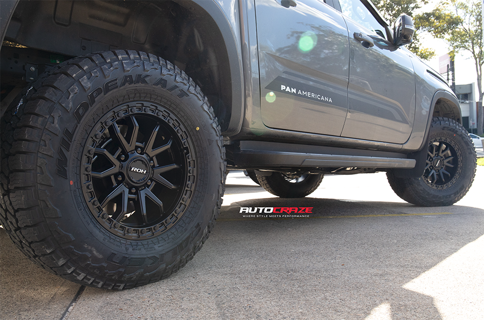 VOLKSWAGEN AMAROK NEXT GEN ROH RAID MATTE BLACK 