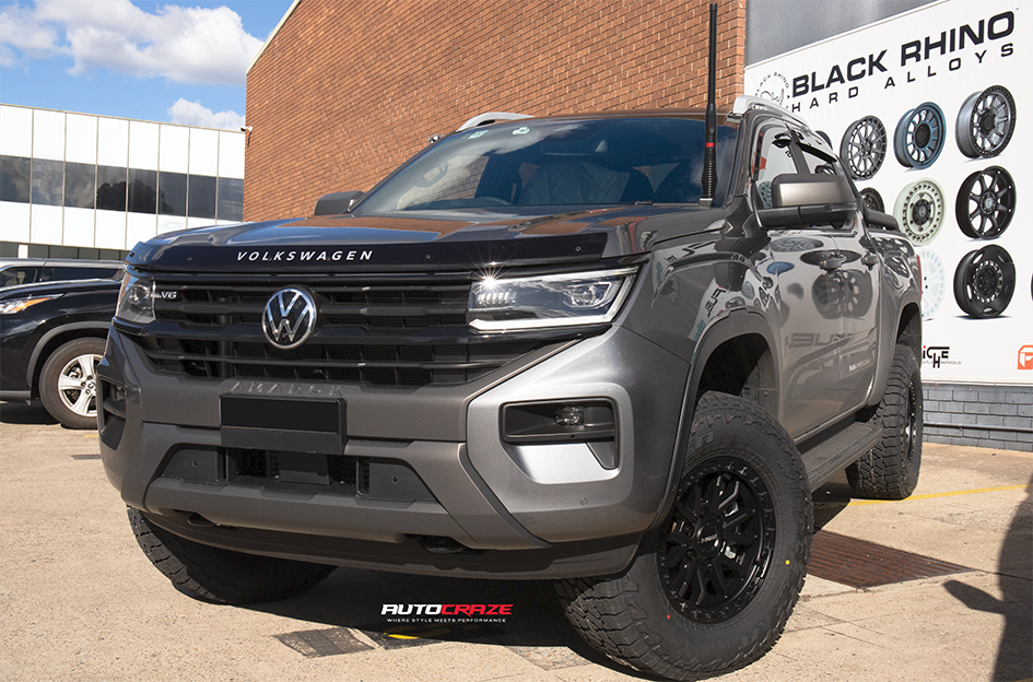VOLKSWAGEN AMAROK NEXT GEN ROH RAID MATTE BLACK 