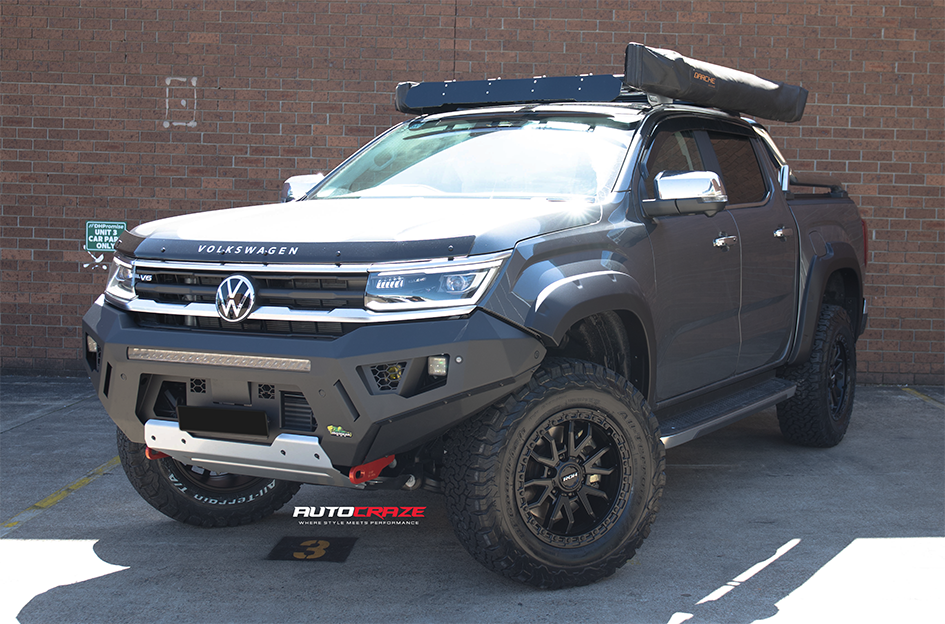 VOLKSWAGEN AMAROK NEXT GEN ROH RAID MATTE BLACK 