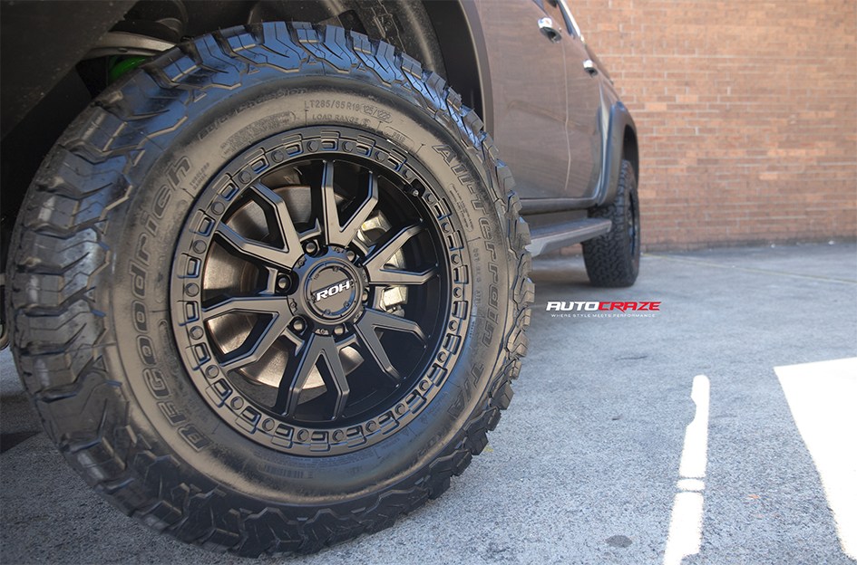 VOLKSWAGEN AMAROK NEXT GEN ROH RAID MATTE BLACK 