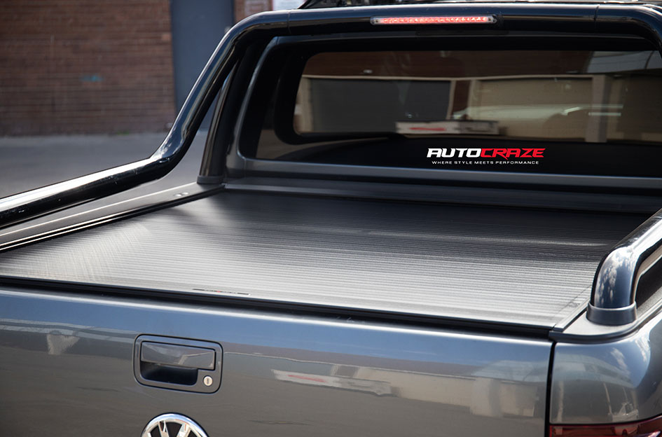 VOLKSWAGEN AMAROK ROH VAPOUR MATT BLACK / SILVER BOLTS