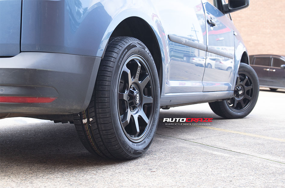 VOLKSWAGEN CADDY KING GRAPPLER SATIN BLACK