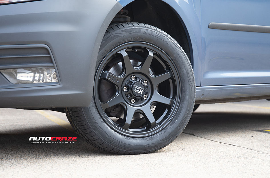 VOLKSWAGEN CADDY KING GRAPPLER SATIN BLACK