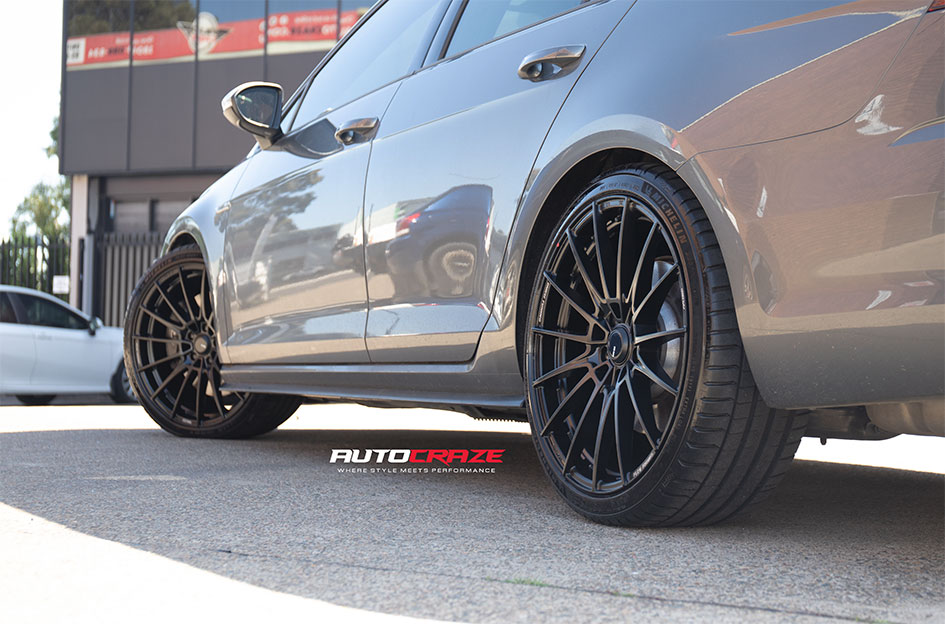 VOLKSWAGEN GOLF ENKEI FC01 MATTE BLACK