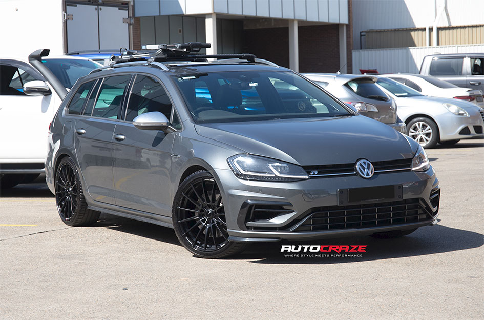 VOLKSWAGEN GOLF ENKEI FC01 MATTE BLACK