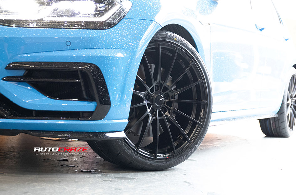 VOLKSWAGEN GOLF ENKEI FC01 MATTE BLACK