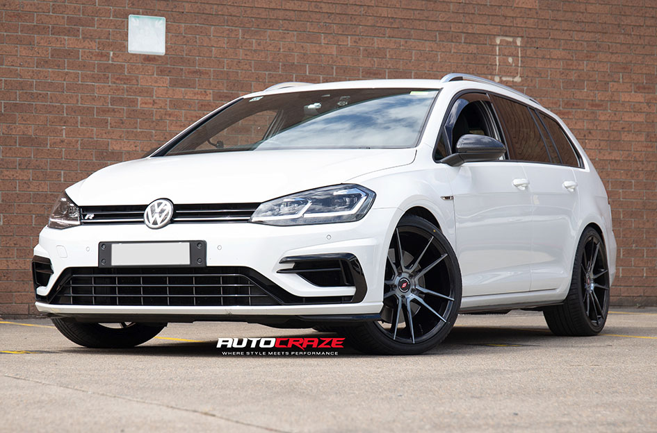 VOLKSWAGEN GOLF INFORGED IFG24 GLOSS BLACK MACHINED FACE 