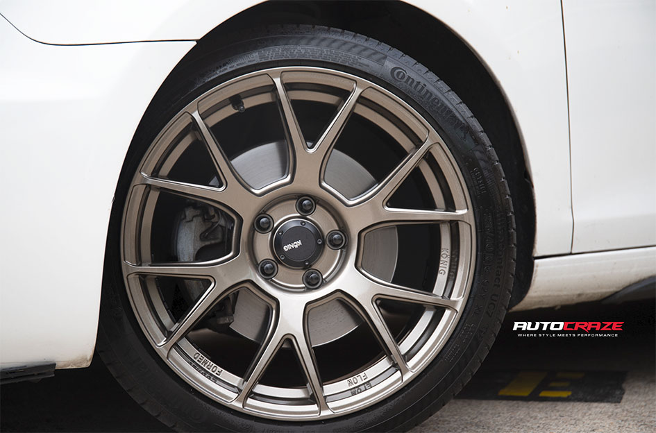 VOLKSWAGEN GOLF KONIG AMPLIFORM GLOSS BRONZE