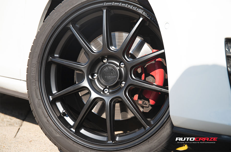 VOLKSWAGEN GOLF MOTEGI MR140 SATIN BLACK