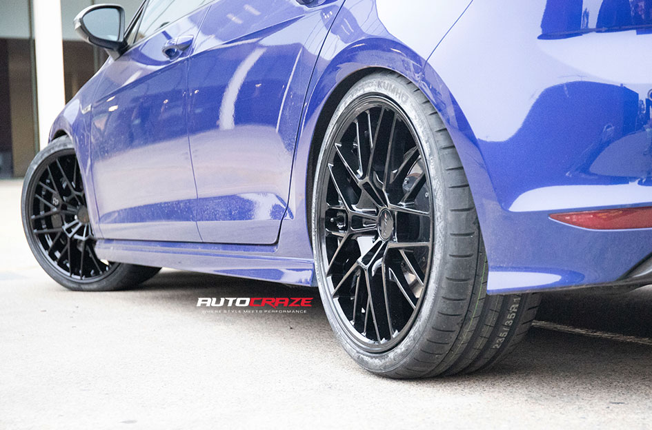VOLKSWAGEN GOLF TSW DAYTONA GLOSS BLACK