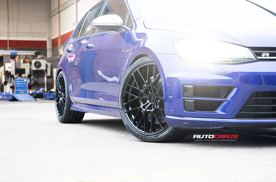 VOLKSWAGEN GOLF TSW DAYTONA GLOSS BLACK