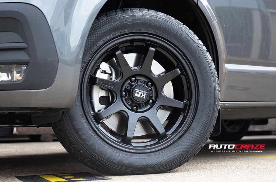 VOLKSWAGEN MULTIVAN KING GRAPPLER SATIN BLACK