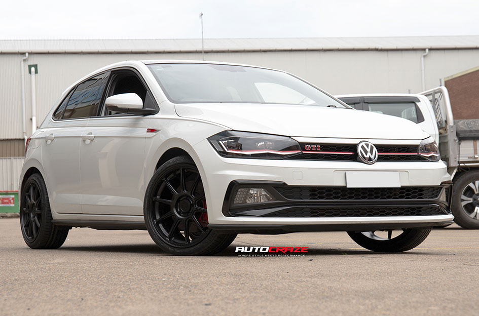 VOLKSWAGEN POLO MOTEGI MR140 SATIN BLACK