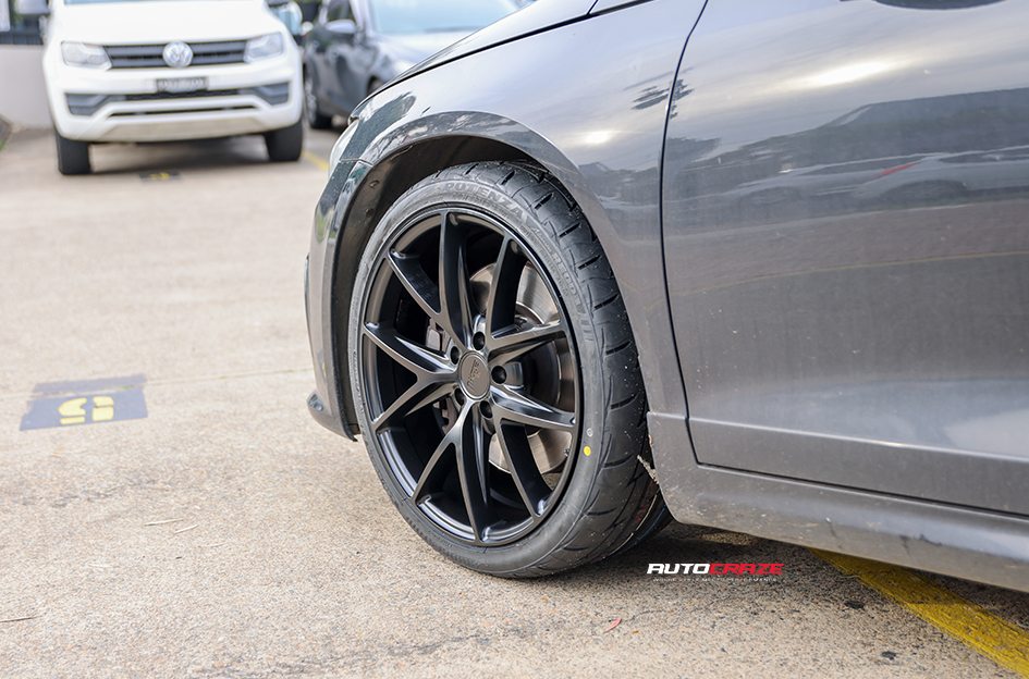 VOLKSWAGEN SCIROCCO NICHE MISANO MATTE BLACK 