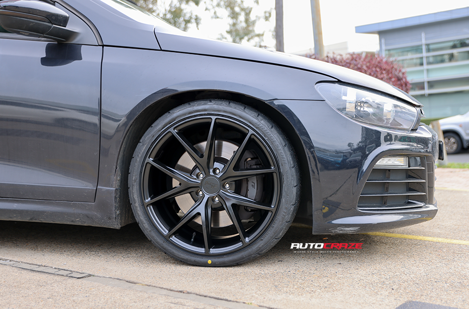 VOLKSWAGEN SCIROCCO NICHE MISANO MATTE BLACK 