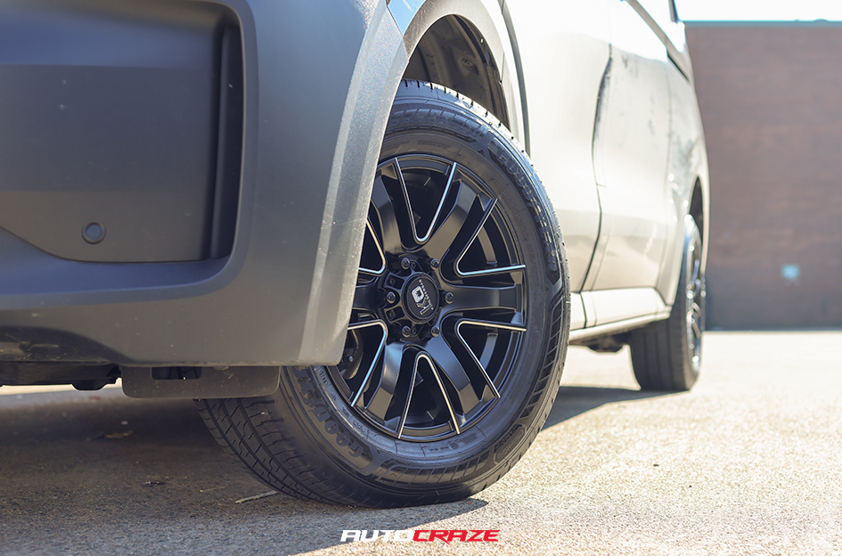 VOLKSWAGEN TRANSPORTER KING ROK SATIN BLACK MILLED