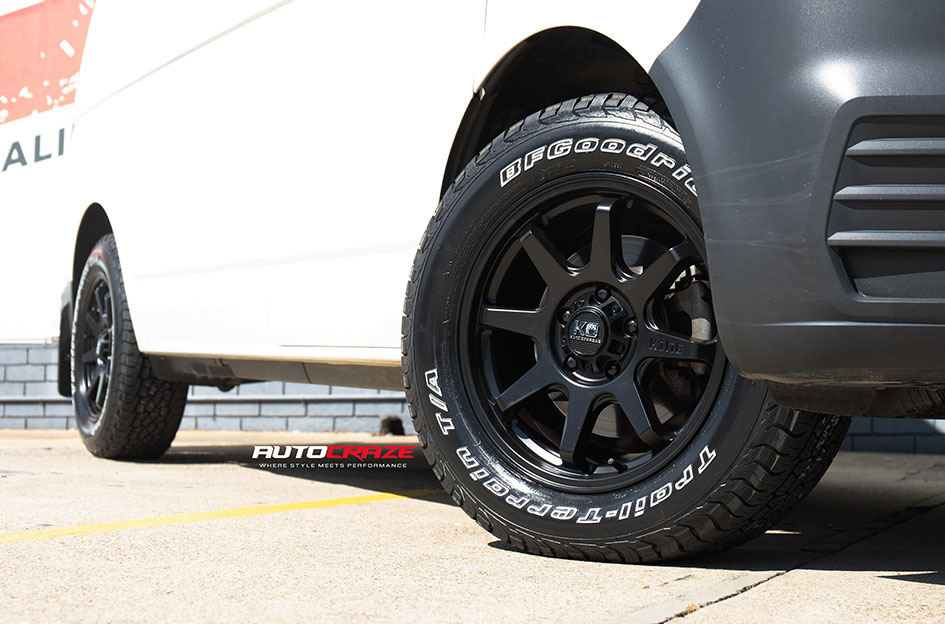 VOLKSWAGEN TRANSPORTER KING GRAPPLER SATIN BLACK 