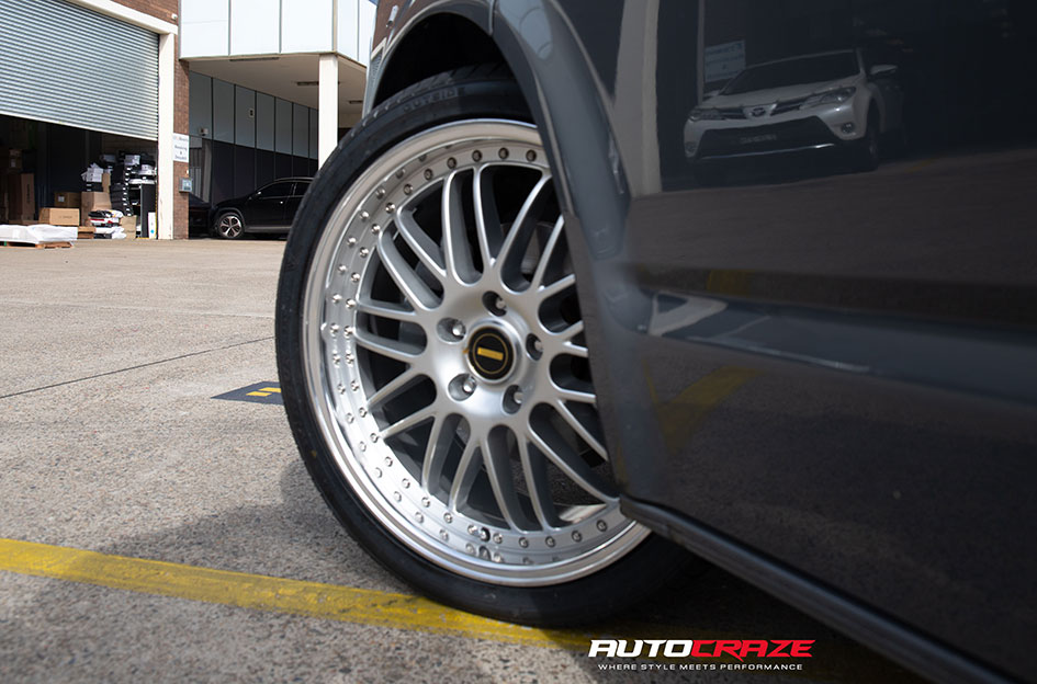 VOLKSWAGEN TRANSPORTER SIMMONS OM SILVER MACHINED LIP 