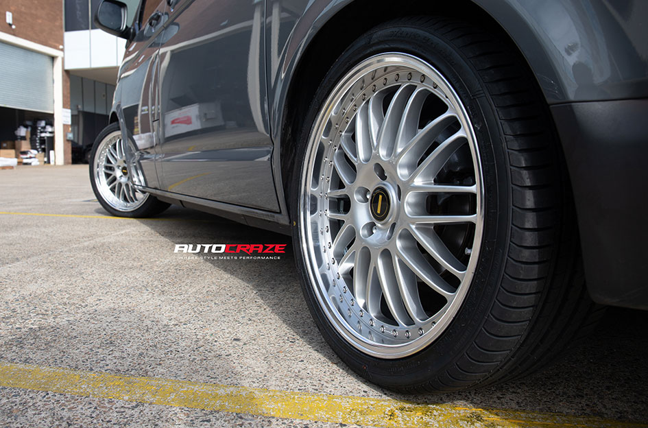 VOLKSWAGEN TRANSPORTER SIMMONS OM SILVER MACHINED LIP 