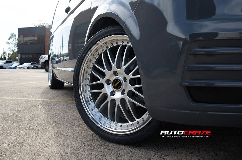 VOLKSWAGEN TRANSPORTER SIMMONS OM SILVER MACHINED LIP 