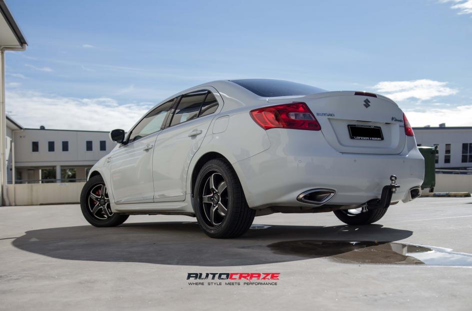 SUZUKI KIZASHI HYBRID RS BLACK MACHINED FACE