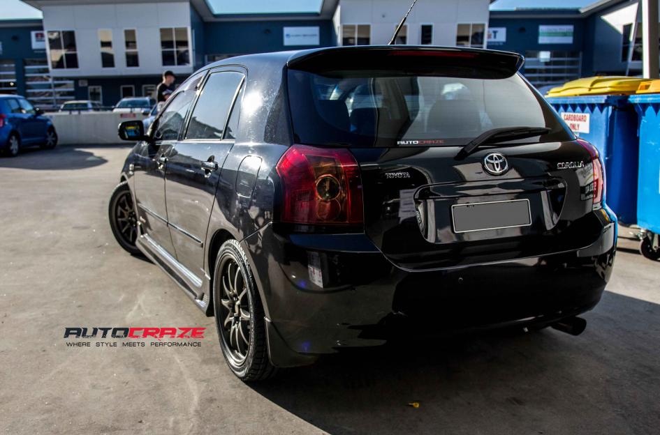 TOYOTA COROLLA ROTATE GUN METALLIC MATTE