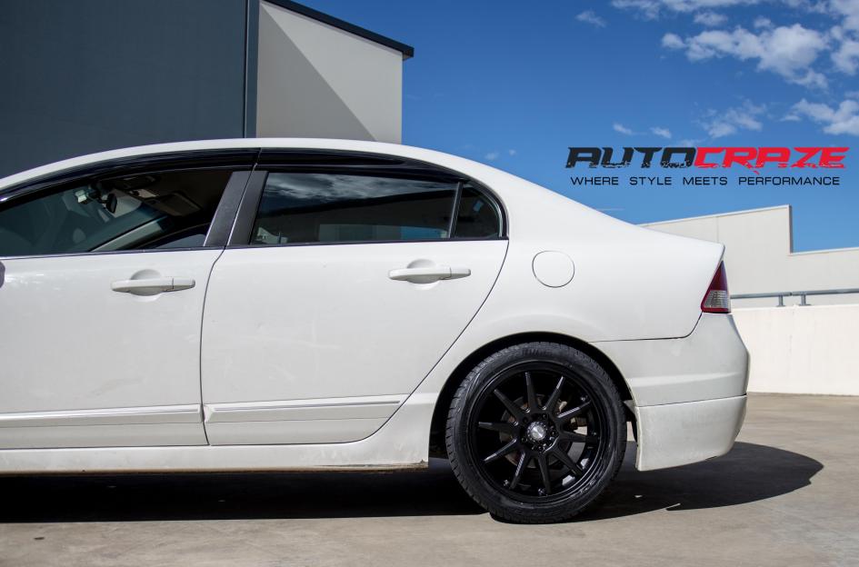 HONDA CIVIC (5 STUD) NR10 MATTE BLACK