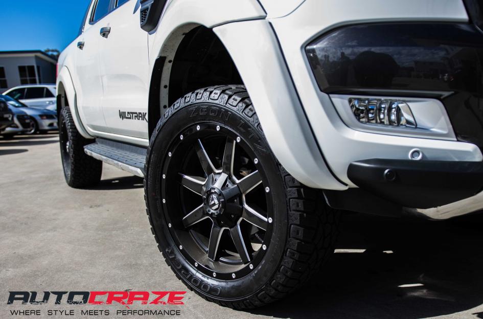 FORD RANGER MAVERICK GLOSS BLACK MILLED ACCENTS 4