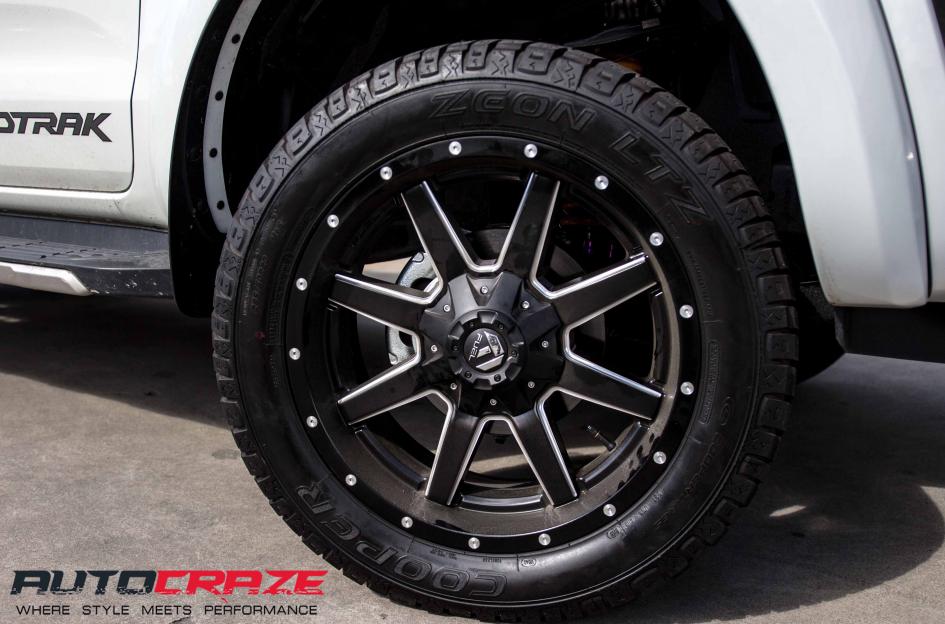 FORD RANGER MAVERICK GLOSS BLACK MILLED ACCENTS 4
