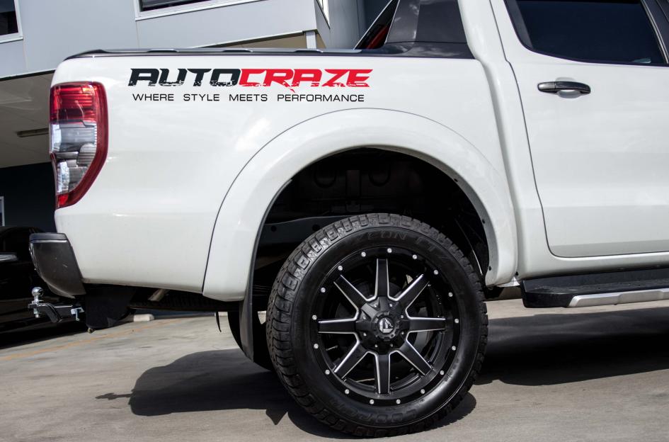 FORD RANGER MAVERICK GLOSS BLACK MILLED ACCENTS 4