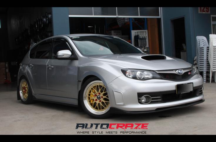 SUBARU WRX OX111 MATTE BLACK