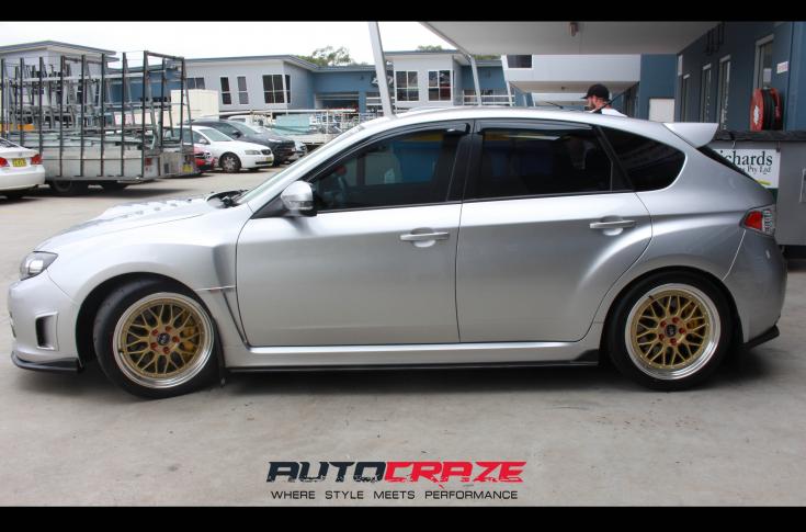 SUBARU WRX OX111 MATTE BLACK