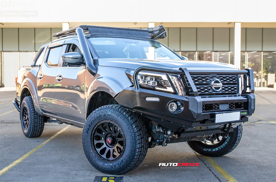 NISSAN NAVARA NP300 NOMAD VICTIM MATTE BLACK