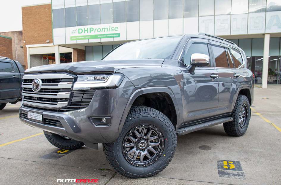 TOYOTA LAND CRUISER 300 SERIES LENSO MARVEL GRAPHITE GREY