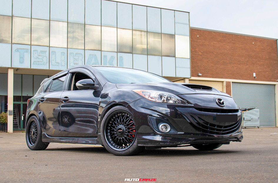 MAZDA 3 SPEEDY IMPALA SATIN BLACK