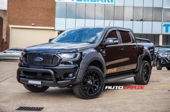FORD RANGER HURRICANE MATTE BLACK
