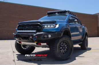 FORD RANGER RAPTOR GRENADE OR XD MATTE GREY MATTE BLACK LIP