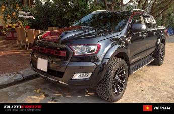 FORD RANGER ASSAULT GLOSS BLACK MILLED ACCENTS