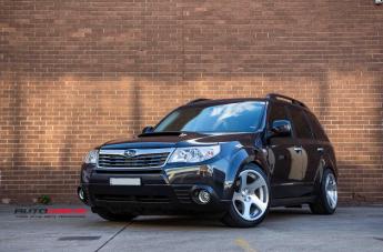 SUBARU FORESTER TMB SILVER MACHINED FACE
