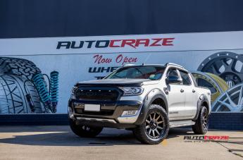 FORD RANGER GD05 BRONZE DARK TINT WITH MATTE BLACK