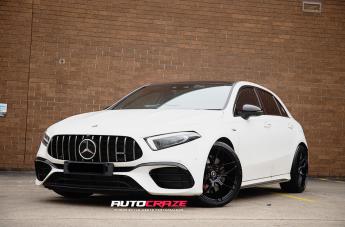 MERCEDES A45 AMG IFG 38 BLACK