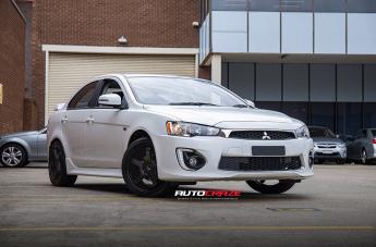 MITSUBISHI LANCER VELOCITY GRAPHITE MACHINED FACE