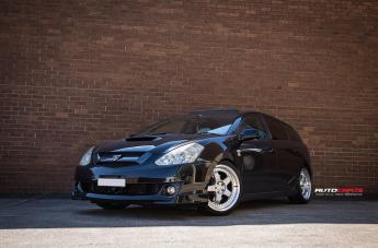 TOYOTA CALDINA RS1 SILVER MACHINED LIP