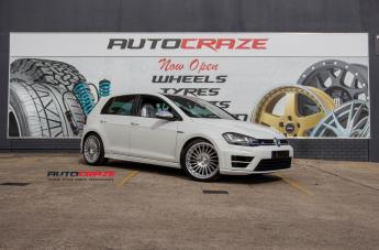 VOLKSWAGEN GOLF IND T SILVER MACHINED FACE 6