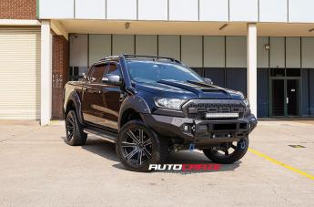 FORD RANGER RTG GLOSS BLACK MILLED ACCENTS